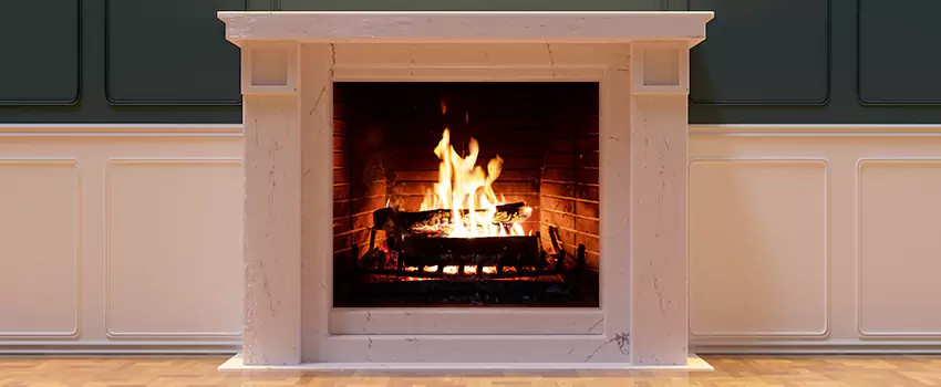 Decorative Electric Fireplace Installation in Santa Barbara, California