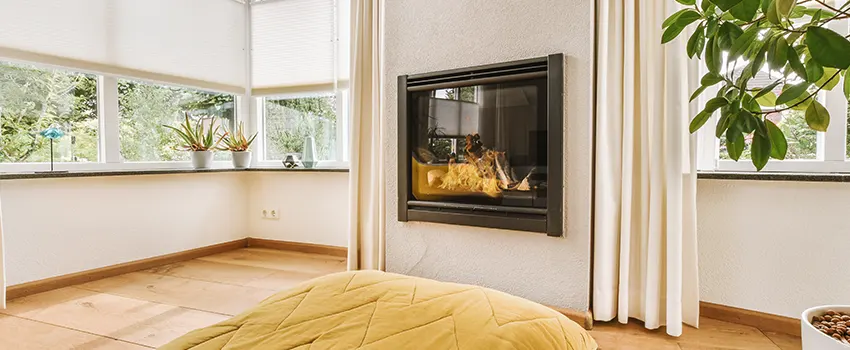 Residential Fireplace Ceramic Glass Installation in Santa Barbara, CA