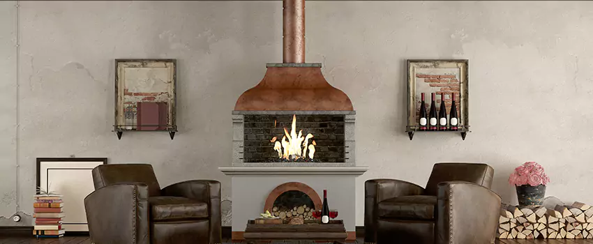 Thelin Hearth Products Providence Pellet Insert Fireplace Installation in Santa Barbara, CA