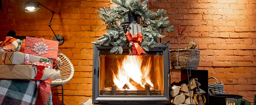 Travis Industries Linear Gas Fireplace Installation in Santa Barbara, California