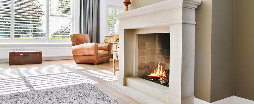 Vintage Fireplace Refacing in Santa Barbara, California