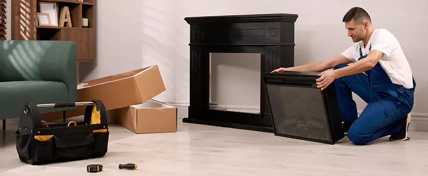 Old Rusted Metal Fireplace Repair And Replacement in Santa Barbara, CA